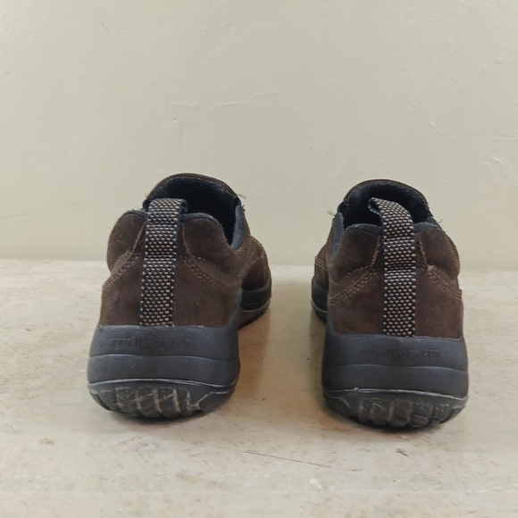 L.L. Bean Women's Comfort Mocs Size 8 Brown Suede Slip On Winter Casual Shoe - Picture 3 of 5